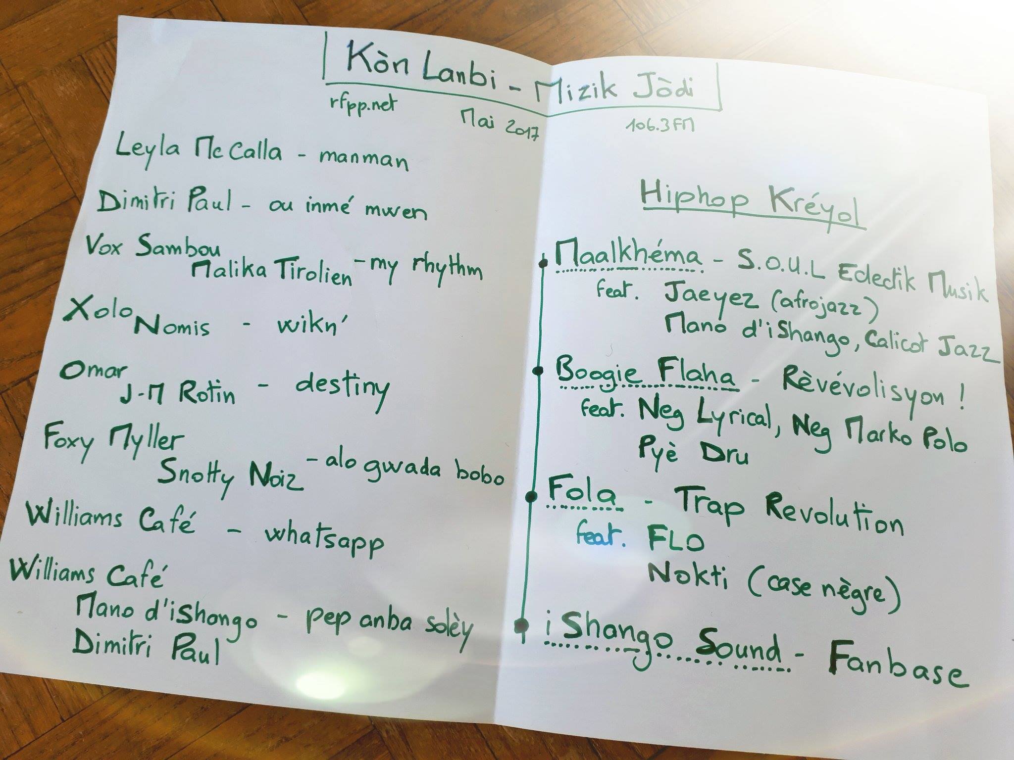 Kòn Lanbi | Mizik Jòdi n°35 – Hiphop Kréyol 2017 – 07/05/17